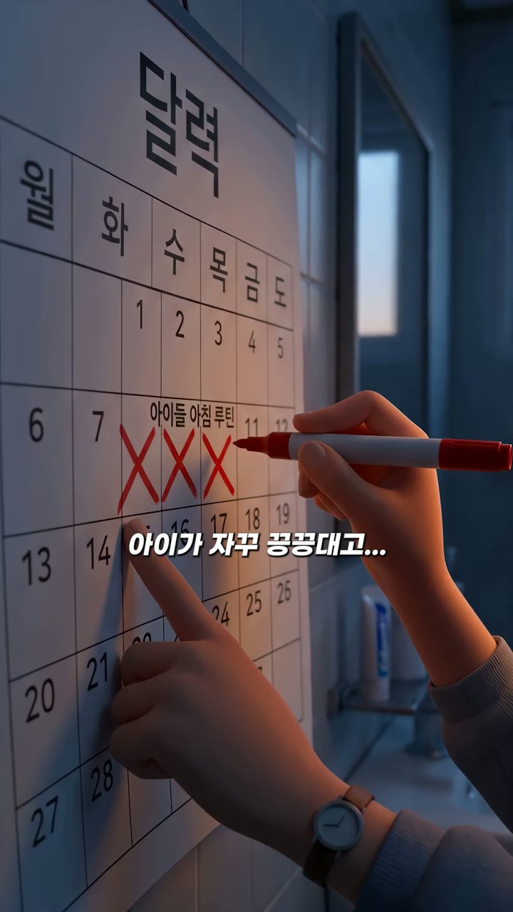 남유네 키즈 유산균 AI 숏폼 광고 — 건강기능식품·헬스케어 AI 영상 제작 사례